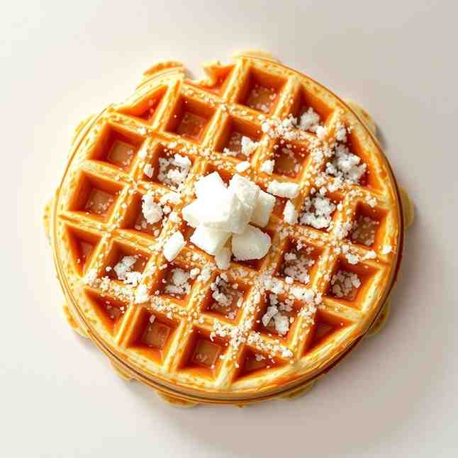 Liege Waffles with Pearl Sugar - Homemade Recipe